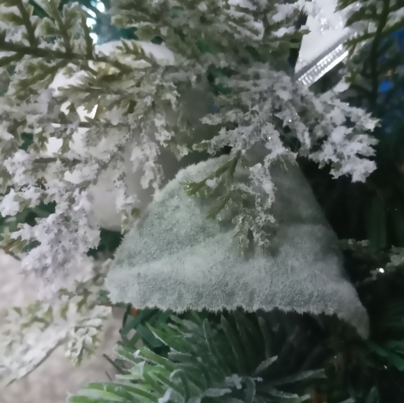 Christmas 22" Jackfrost Wreath Farmhouse Handmade Deer Pre Lite - Picture 9 of 10